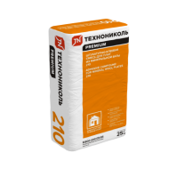 ТЕХНОНИКОЛЬ Штукатурно-клеевая смесь для плит из минеральной ваты ТЕХНОНИКОЛЬ 210 (577003)