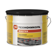 ТЕХНОНИКОЛЬ Мастика битумно-резиновая AquaMast, ведро 10 кг (393557)