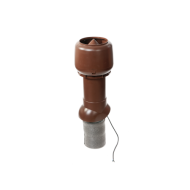 ТЕХНОНИКОЛЬ Вент. выход изолированный D125/160 ТУРБО, коричневый, шт. (050693)